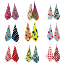 [신혼일기] 다양한 32종 북유럽풍 주방 핸드타올 어린이집 수건 고리수건 위생 행주 고리형, 회색 고양이 3마리(1장)