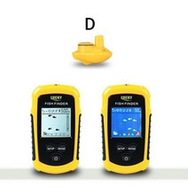 어탐기 LUCKY 어군 탐지기 휴대용 무선 음파 에코 낚시 사운더 액세서리 포함, d