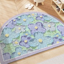 꽃현관 화장실 발매트 고급 수체화느낌 랜탈스튜디오, 120cmx80cm 가로 D92 드림 가든