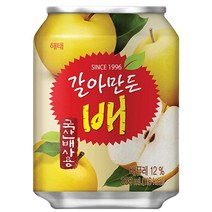 해태음료 갈아만든배 238ml x 24캔, 238ml  24캔, 24개