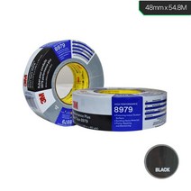 3엠 깔끔제거 방수 강력 덕트 테이프48mmx54m블랙 설비 배관 공사 고열