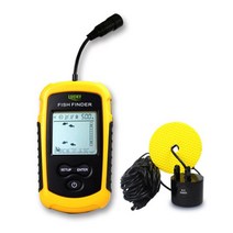 낚시 어군탐지기100M 휴대용 수중 음파 탐지기 LCD 어군 낚시 도구 에코 사운더 파인더 얼음 루어 후크 및, 02 Fish Finder