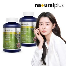 내츄럴플러스 클로렐라 300정 2병(10개월분) /피부건강, 단품, 단품