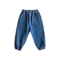 로아앤제인 No.714 데님 조거팬츠진청