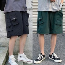 남성하의 남자 캐주얼 패션 여행 외출 데일리 카고포켓 반바지