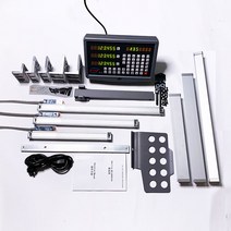 리니어 엔코더 스케일 단면 마이크론 리더 밀링머신, 수직밀링 1100x350x400 3축 세트