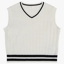 로엠걸즈 케이블 쿨링 조끼 _청주점