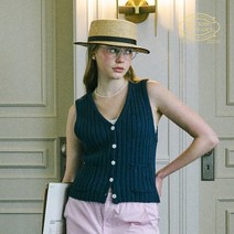 국내 정품 매장판 락피쉬 웨더WEAR 코튼 베스트 조끼 - 네이비