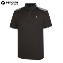 (레노마골프) 남성 배색 포인트 Y에리 티셔츠 RMTYL2146-199