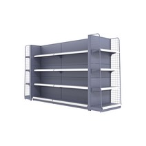 약국 매대 선반 진열장 수납장 크롤리 가구 베이커리, 상세 페이지 참고, 4단 양면 서브 프레임 70x41x160cm