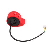 전기자전거컨트롤러 HX 용 새로운 전기 스쿠터 가속기 속도 컨트롤러 다이얼 핑거 엄지 액셀러레이터 액세, 01 빨간, 한개옵션1