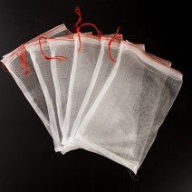 나일론 메쉬 가방 방충 거즈 정원 식물 야채 및 과일 보호 끈 도구 세트 해충 방제 GT110, 04 10x15cm 20PCS