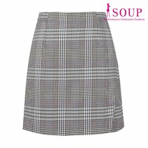 [숲] 체크 랩 스커트(SV3SR91)