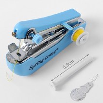 가정용 오바로크 미싱 퀼트용 취미용 박음질 리폼 휴대용 핸디 재봉틀