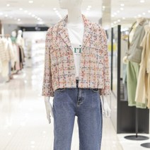 ab.f.z [ab.f.z] 컬러배색트위드숏자켓 (KSW1QJ07C)