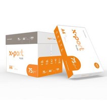 엑스포트 A4용지 75g 1박스(2500매) Xport, A4, 2500매