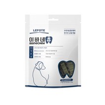 이바네츄 강아지 애견 치석제거 덴탈껌 딸기맛 100g, 3개