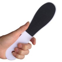 발꿈치 각질제거 뒷꿈치 풋 스틱 크림 양면 발 초조 페디큐어 매트 각질 제거 문지름 마사지 보드 풋 케어, 01 white