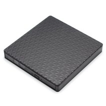 외장cd롬 디비디플레이어 리더기 (에서 선박 us) 127mm 외부 모바일 인클로저 USB 유형C DC 12V DVD CDROM, 02 NO Optical Drive