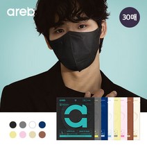 아레브 센스핏 숨쉬는 새부리형 컬러 마스크 30매 중형 귀편한 국산, 러블리 핑크(30매), 초소형