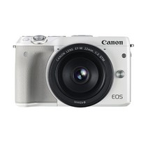 캐논정품 EOS M3 + 18~55mm IS 렌즈포함 페스트, 화이트
