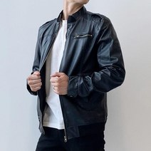 남성 레더 점퍼 RIDER03 가죽자켓 집업 라이더자켓