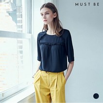 머스트비 바스트 셔링 블라우스