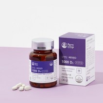 추천 임산부 직장인 팜탑 햇살 비타민D3 영양제 1000IU 60정 천연 유기농 무첨가물