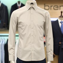 코오롱 브렌우드 22년 F/W [노타이] 솔리드 슬림 드레스셔츠 BRSDM421BEX