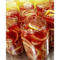 오미자레몬청 오미자청 믹스과일청 수제청 답례품 선물세트, 오미자레몬청 500g