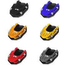 BPK PCX 사이드 스텐드클립 바닥e 19 20 21 22 23년 PCX125 삼바리 확장 커버 패드 튜닝, 티탄, 1개