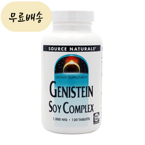 소스 내추럴스 제니스테인 소이 콤플렉스 1000mg 120개입 [미국 직배송], 1개, 120개