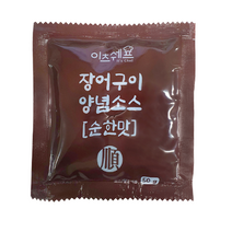이츠쉐프 장어양념소스 일회용 순한맛 50g, 4개