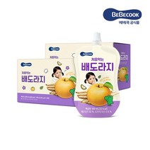 베베쿡 처음 먹는 배도라지 2박스 100ml x 40팩, 처음먹는 배도라지/2박스_40팩