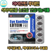 캐나다 아이잔티 루테인 비타민A 빌베리 마리골드꽃 해바라기레시틴 눈에 좋은 영양제 아스타잔틴