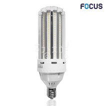 LED 보안등 콘램프 파워 스틱램프 105W E39 대모갈 고, 주광색(흰색빛), 포커스LED(NEW)보안등105W(E39)투명, 주광색, 1개