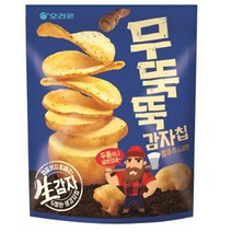 무뚝뚝감자칩 통후추 소금맛 과자, 4개, 124g