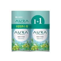 해피브리즈 아우라 자동분사기 방향제 유칼립투스향 리필, 280ml, 2개입, 허브향