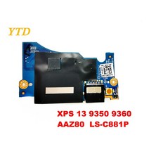 리더기 Dell xps 13 9350 9360 usb 보드용 원본 xps 13 9350