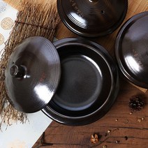 예산도자기 국산 황토옹기방 3호 뚝배기 내열냄비, 상세설명 참조, 없음