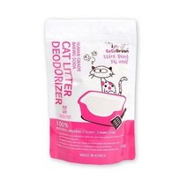 고양이 모래탈취제 캣 리터 디오더라이저 (크림비누향)500g, 1개