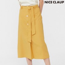 [나이스크랍] 나이스클랍 단추 디테일 스커트 N212YWS490