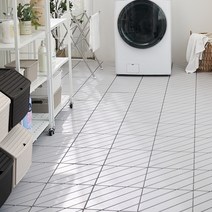 자취생활연구소 헤링본 바닥재, 54개, 그레이