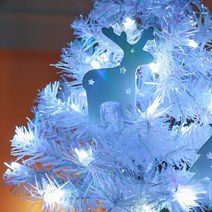 생활장터 [생활장터] [은하수] 30구 투명선 피켓 LED 백색전구(3M) 건전지