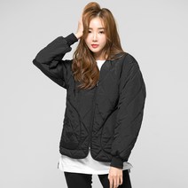 세븐퍼센트 여성용 보아털 퀼팅 점퍼 깔깔이 집업 점퍼 (2컬러 5사이즈)