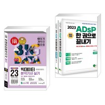 2023 이기적 빅데이터분석기사 실기 기본서 + 2023 ADsP 한권으로 끝내기 (이론편 요약 문제편) (전2권), 영진닷컴