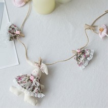 돌사진 백일상 토끼인형 미니가랜드 자취생 커피샵 작은가랜더 아기방