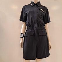 파사디골프 SH05 레터링포인트 점프수트 P22MSP591MBK