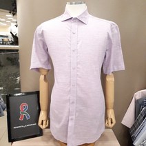 로베르따[nc부천점][여름역시즌최저가]남성 여름 반팔셔츠 슬림핏 고품격 린넨 짜임패턴 솔리드