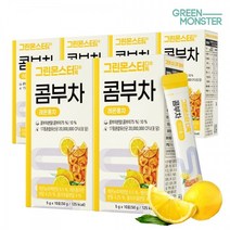 그린몬스터 디톡 콤부차 레몬홍차, 10포, 6개